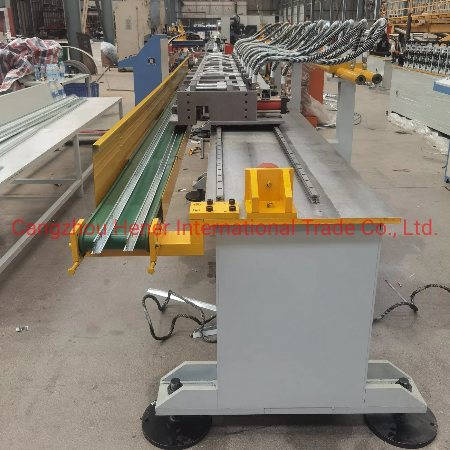 Metal Ceiling T Bar Main Tee Cross Tee and Wall Angle Cold Roll Forming Making Machine Ceiling Light T Bar Tile Grids Tee