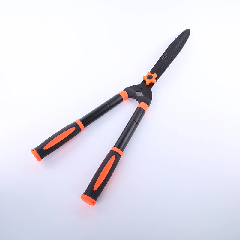 Securely Locked Orange PP Handle Multifunctional Hedge Trimmer