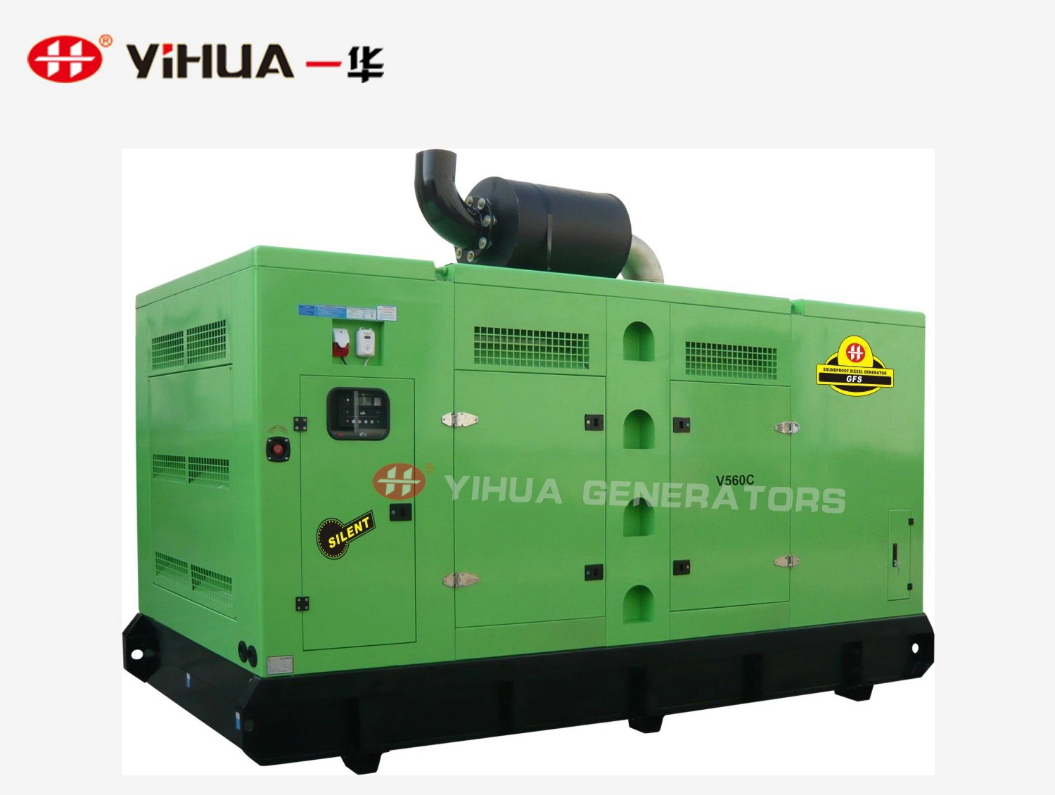 120kw Silent Four Stroke Diesel Generator with Cummins Engine 6btaa5.9-G2