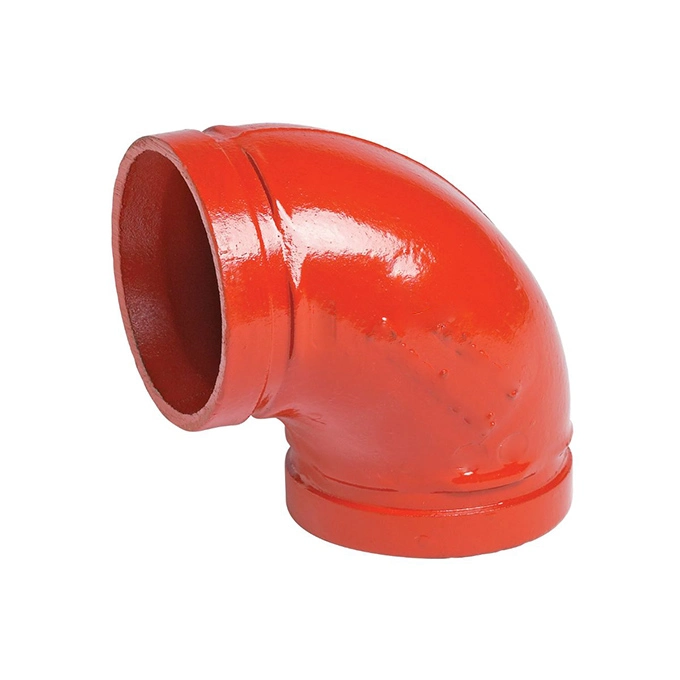 UL FM Standard Ductile Iron Grooved Elbow