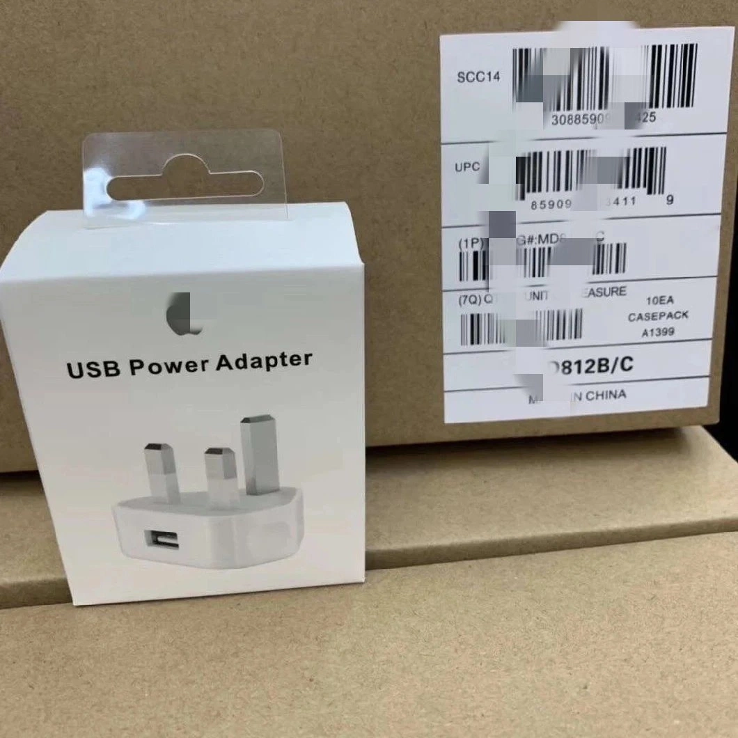 High quality/High cost performance UK Standard 5W Fast Charging USB Charger Mobile Phone Charger Power Adapter