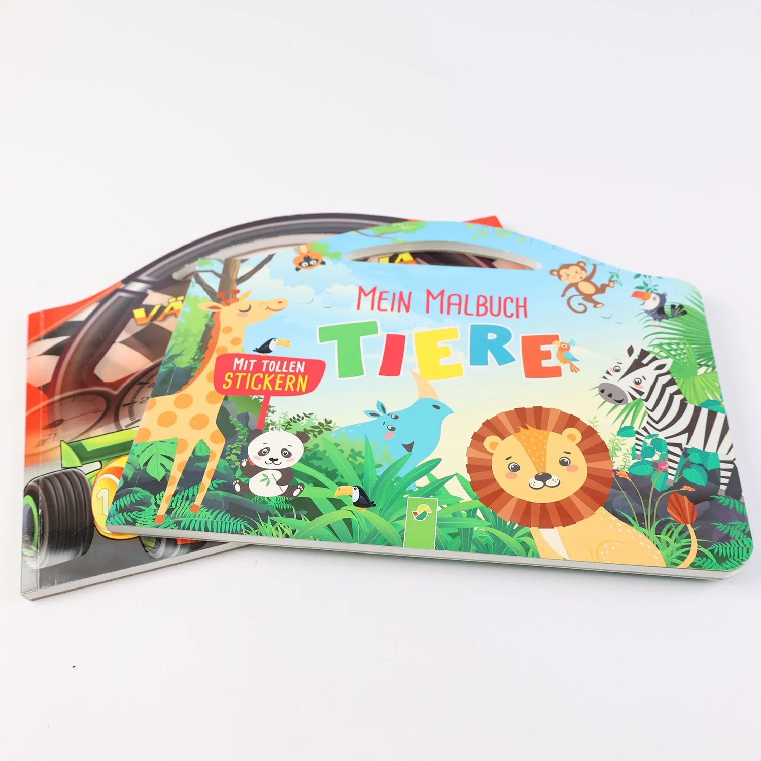 Impression de livres cadeaux pour enfants en papier de couleur fantaisie personnalisée