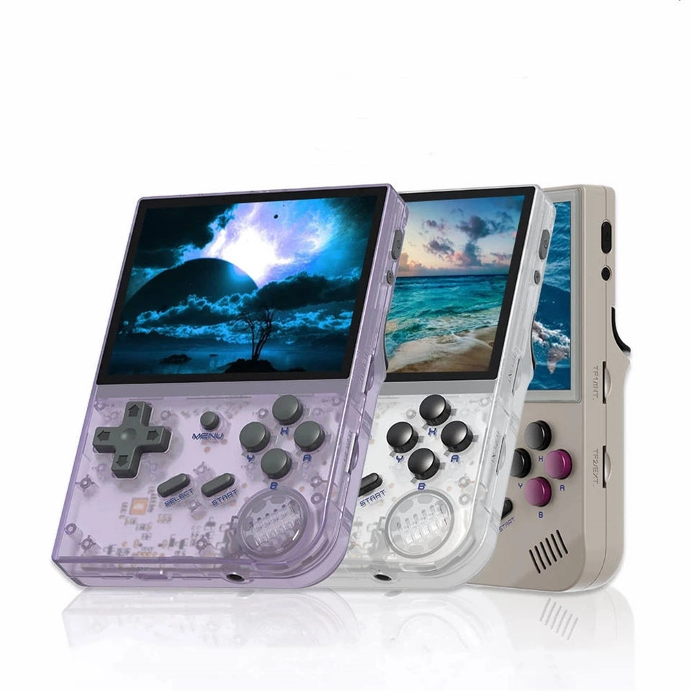 Anbernic Rg35xx Retro Mini Handheld Game Console Linux System 3.5 Leitor de jogos portátil de bolso de 64 GB