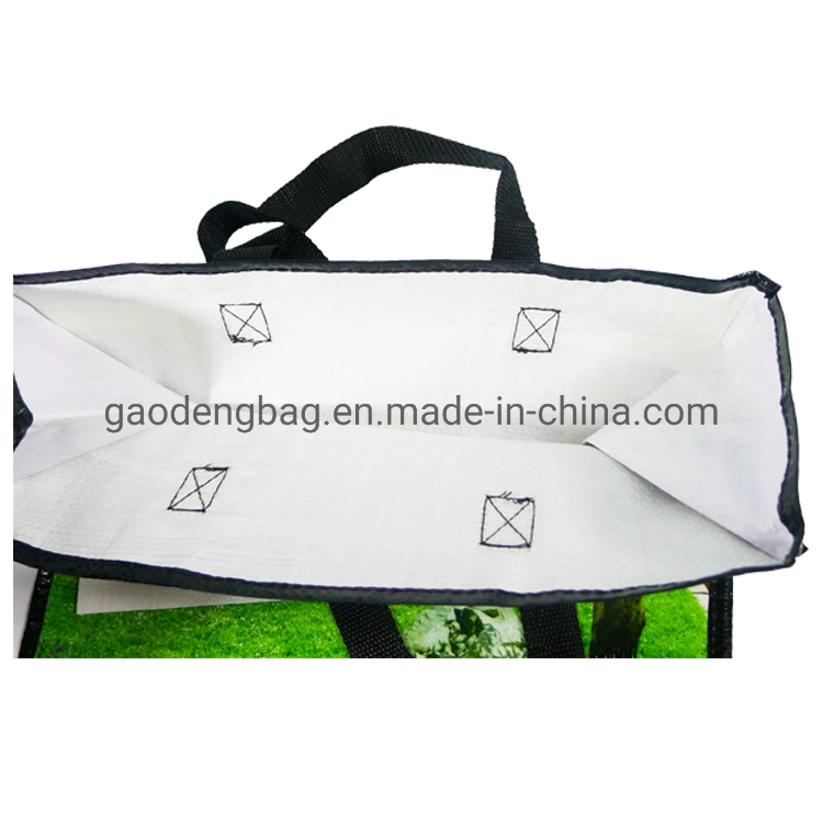 Customizable Laminated Environmental Protection Large-Capacity Shopping Tote Bag PP Woven Bag