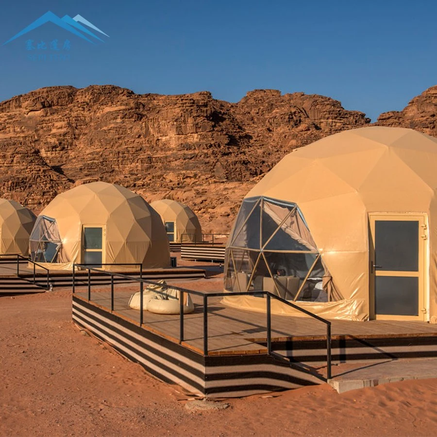 Four Season Luxury Glamping Hotel Dome tenda for Camping