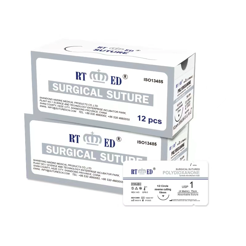Absorbable Medical Pdo Surgical Suture for Adults and Children with CE/ISO