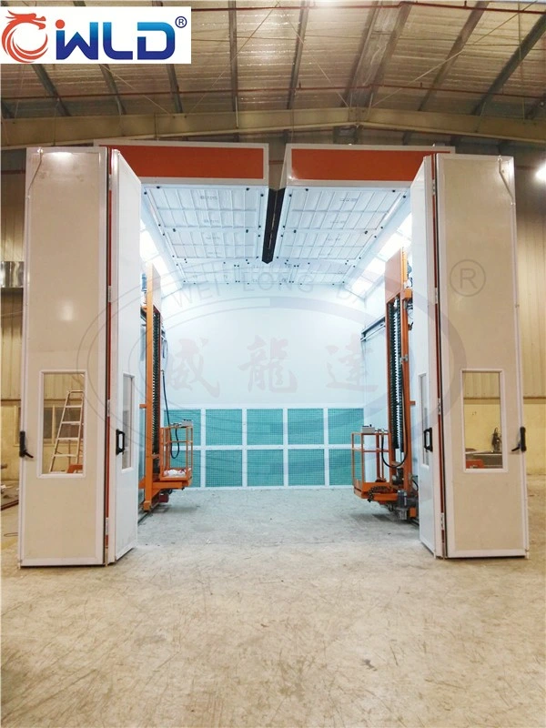 Roof Open Spray Booth Heavy Duty Paint Booth Paint Oven Painting Booth/Cabin/Equipment/Oven Outdoor Auto Car Spray Paint Oven Spraying Baking Oven