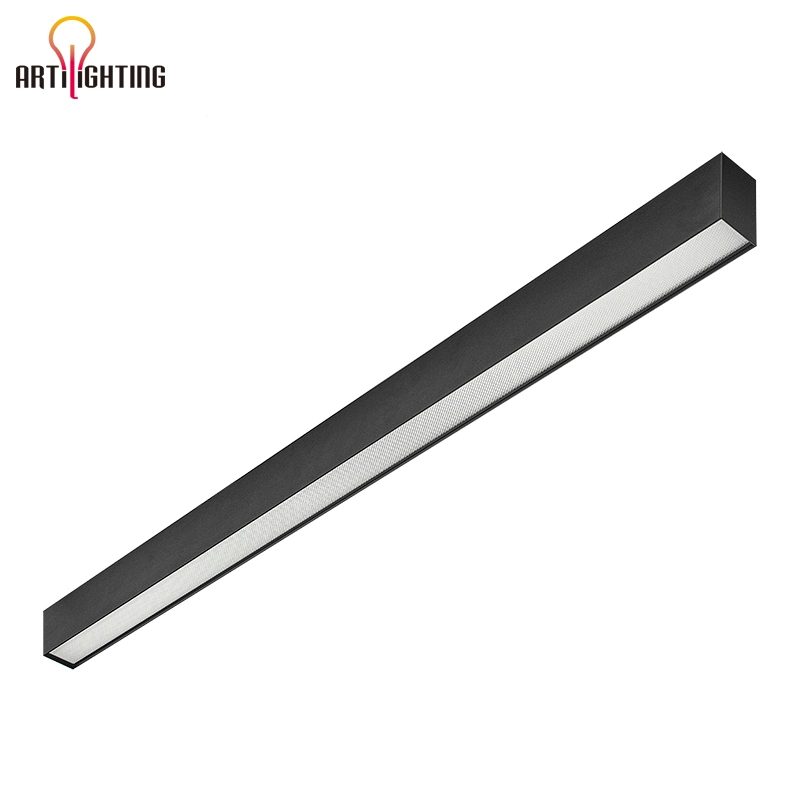 Customized Office Shop Lamps 80W 2400mm 8FT up and Down Lights 4FT 36W LED Linear Lighting with Suspended Type 100-277V