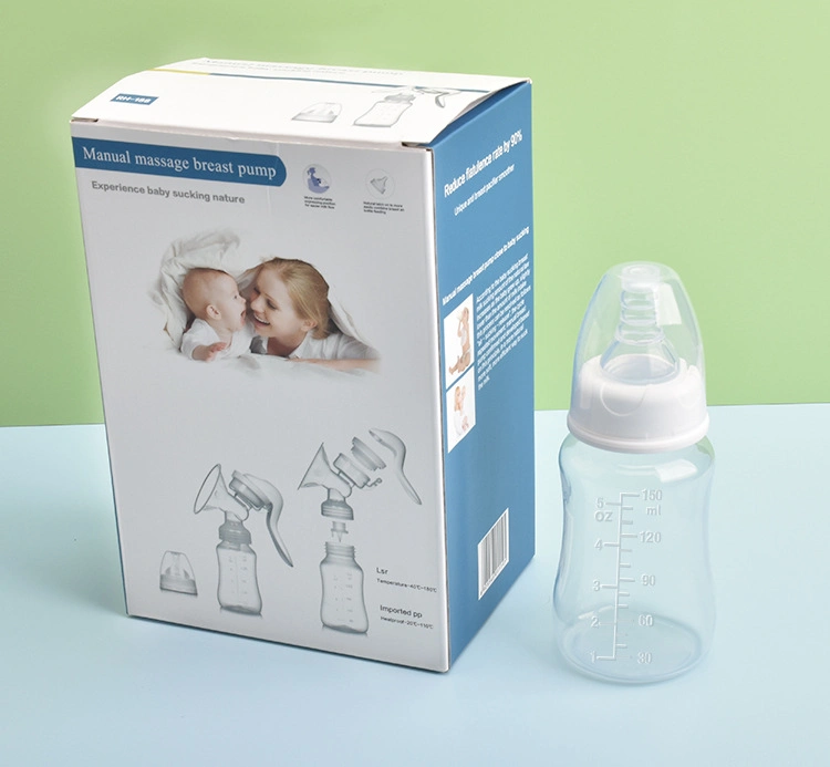 Herstellung Drahtlose Milchpumpe Hände frei Baby Produkt 150ml Flasche