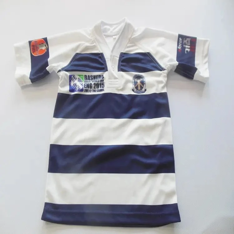 Wholesale Heavy Fabric Team Latest Designs Youth Sublimated Soccer Uniform Jersey Custom Football Jersey Rugby Shirt