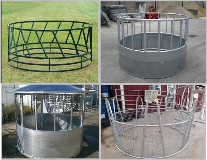 CF017 Livestock equipment feeder Steel feeder goat sow cattle feeding trough for pigs