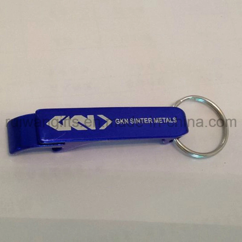 Wholesale/Supplier Blank Bottle Openers, Blank Promotional Items, Aluminum Bottle Opener with Keyring