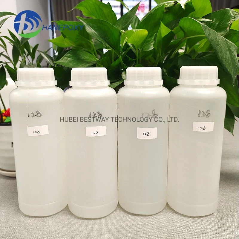 Factory Produce Epoxy Floor Coating Building Material Bisphenol a Epoxy Resin 128