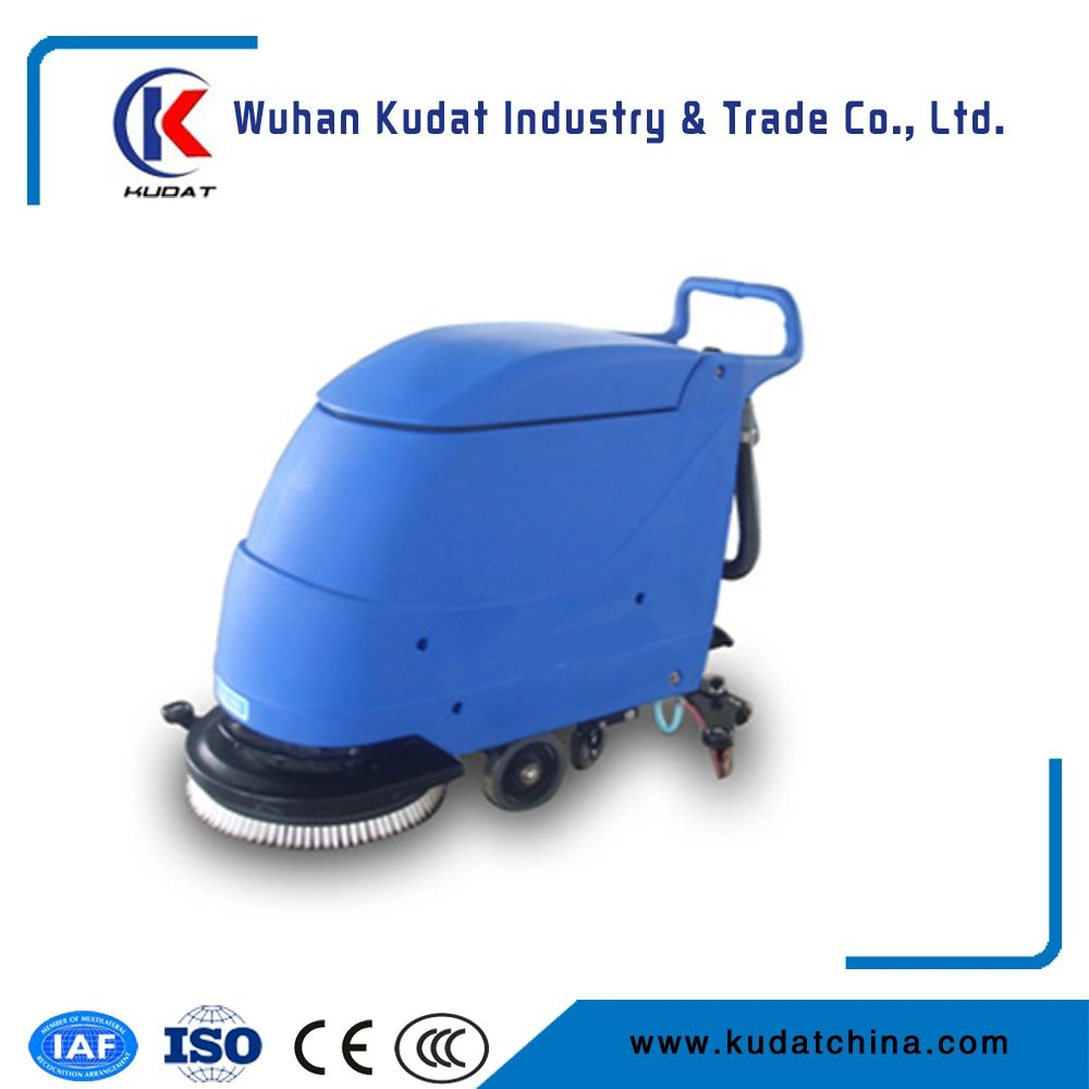 Walk Behind Floor Cleaning Machine Battery Floor Scrubber