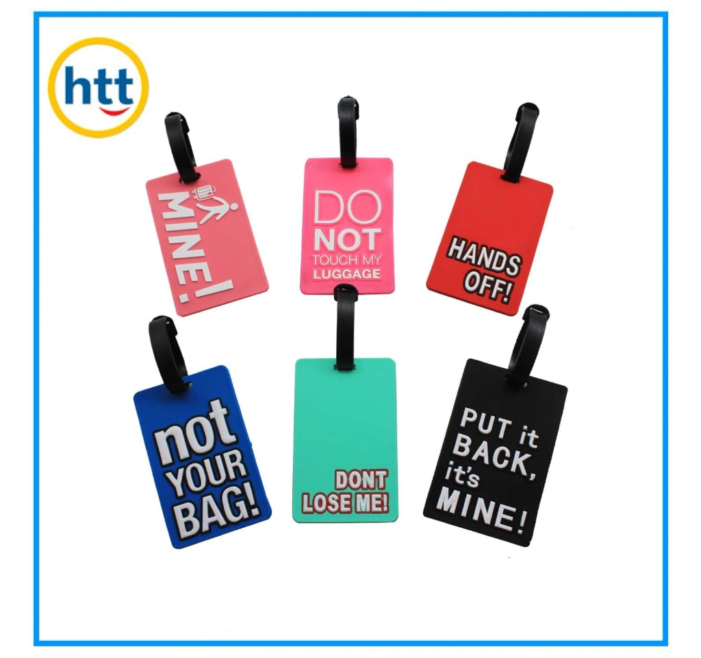 Custom Wholesale Travel Luggage Tags Kid Toys Children Gifts Factory