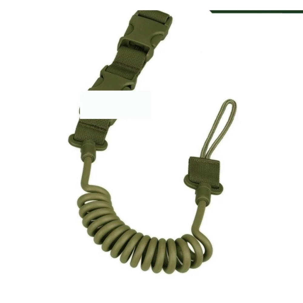 Verstellbarer Nylon-Gürtel Spiralband Tactical Sling Handsling Outdoor Zubehör Wbb20079