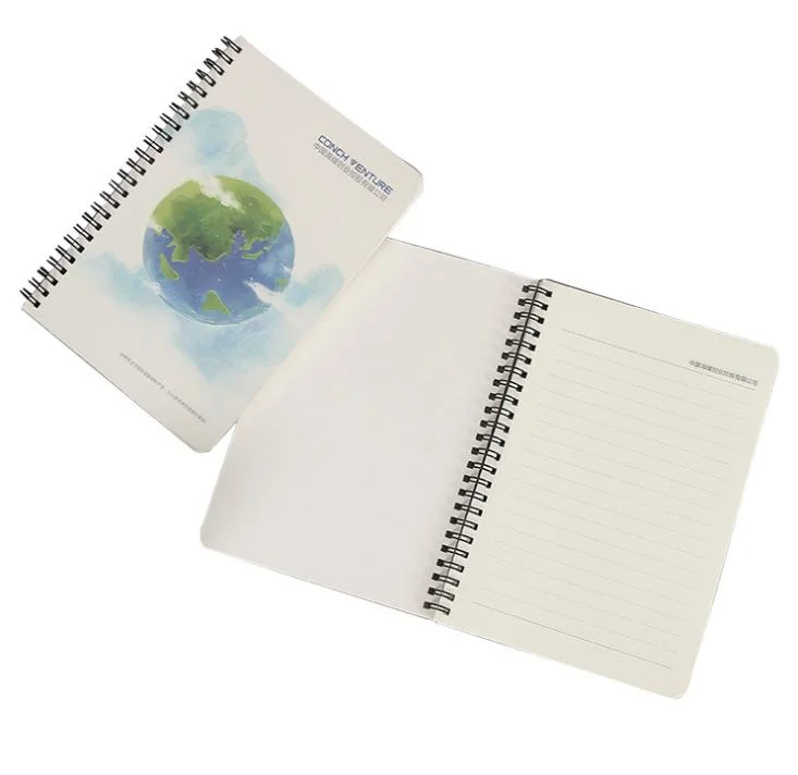 Frosted PP Cover Custom Logo Portable Loose-Leaf Binder Notepad Creative Office Stationery Notebook