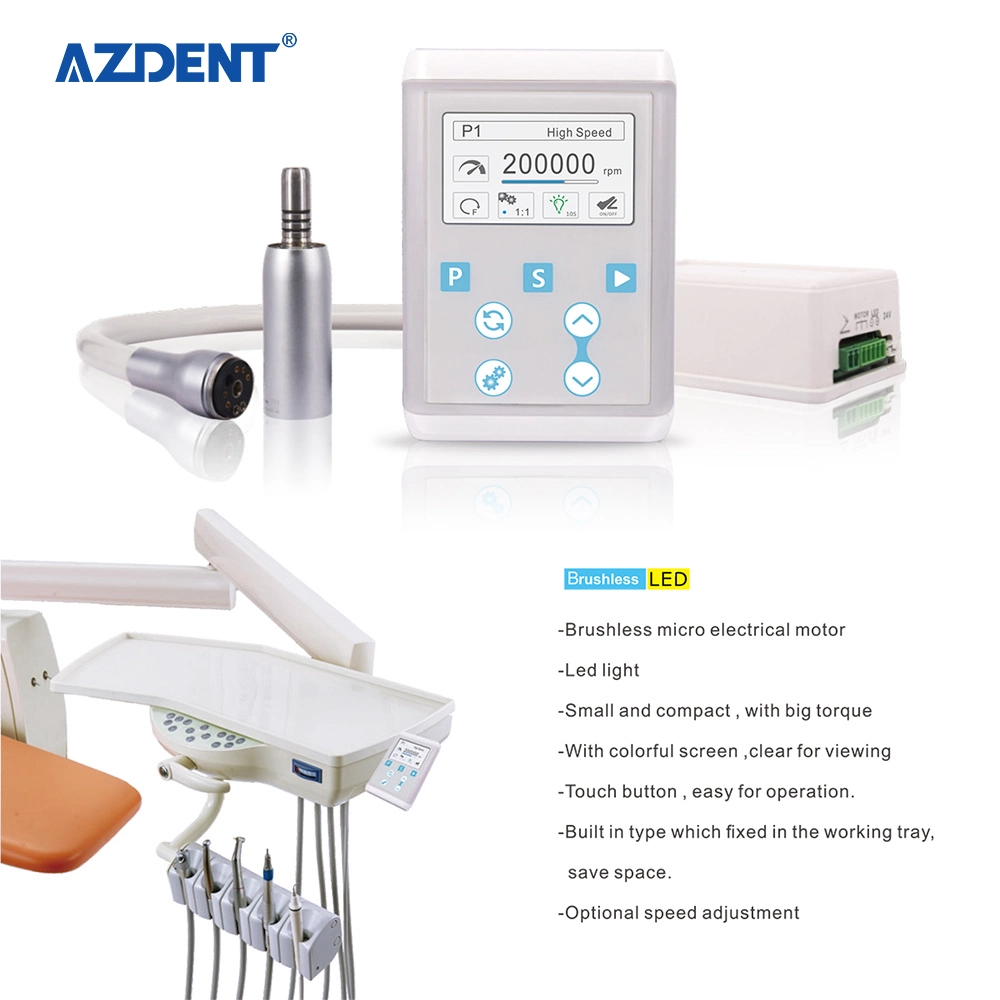 Azdent Dental LED Electric Motor Brushless Built in Electric Motor