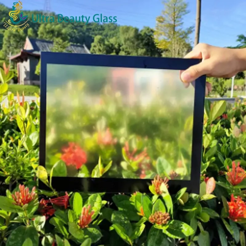 China Industrial Display Glass Manufacturer Supply Etched Anti Glare Tempered Glass