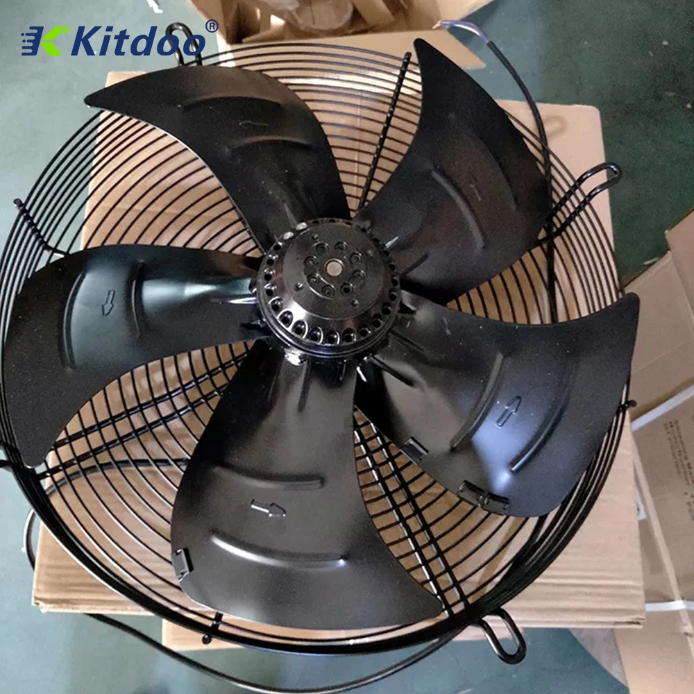 200mm-900mm AC EC DC Axial Fan Impeller Kunststoffklingen Kühlung Wasserdichte industrielle 300mm Axialdurchfluss-Lüfter mit hohem Volumen 220V