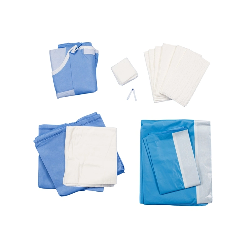 Paquete de protección medioambiental de la lámina adhesiva quirúrgica esterilizada desechable para uso médico