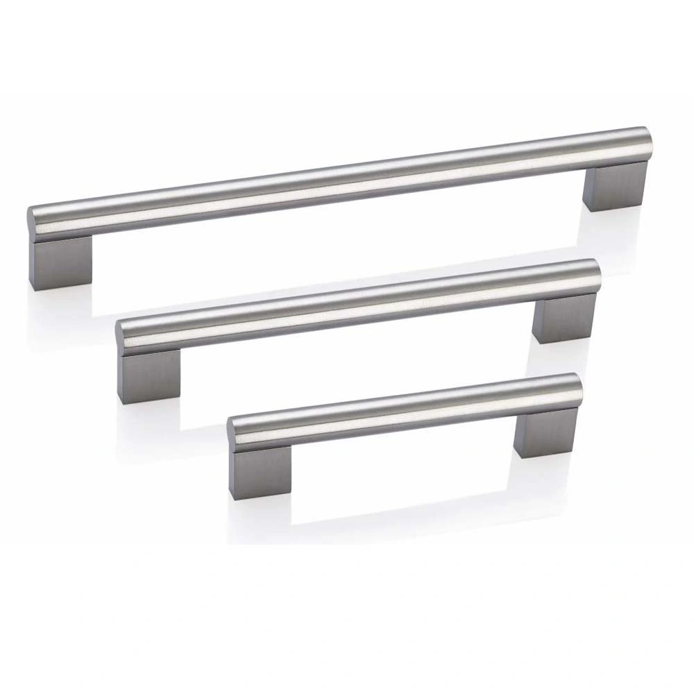 Hollow Solid Stainless Steel Cabinet Handles Furniture Drawer Pull