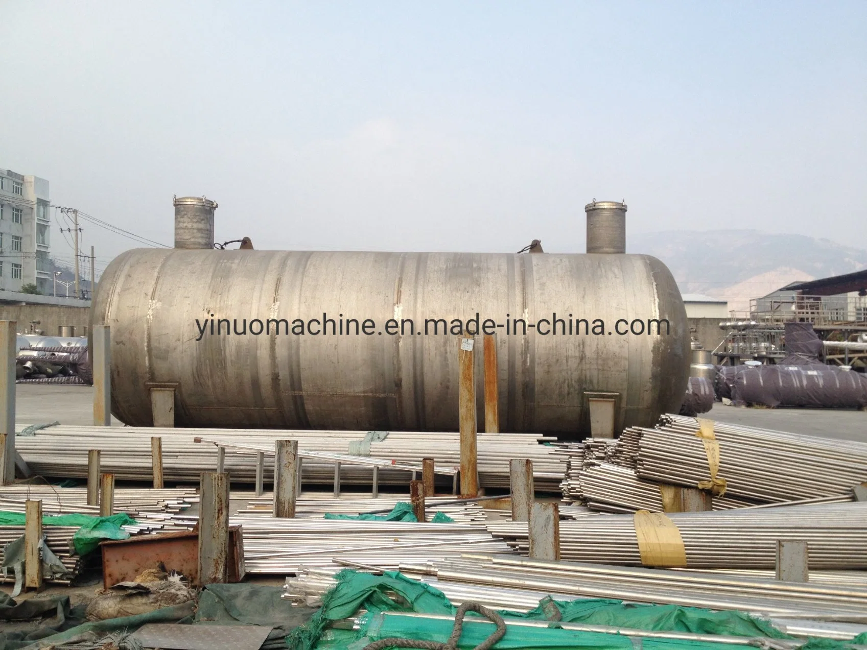 El equipo de almacenamiento de productos químicos del depósito de almacenamiento de agua tanque de almacenamiento de acero inoxidable
