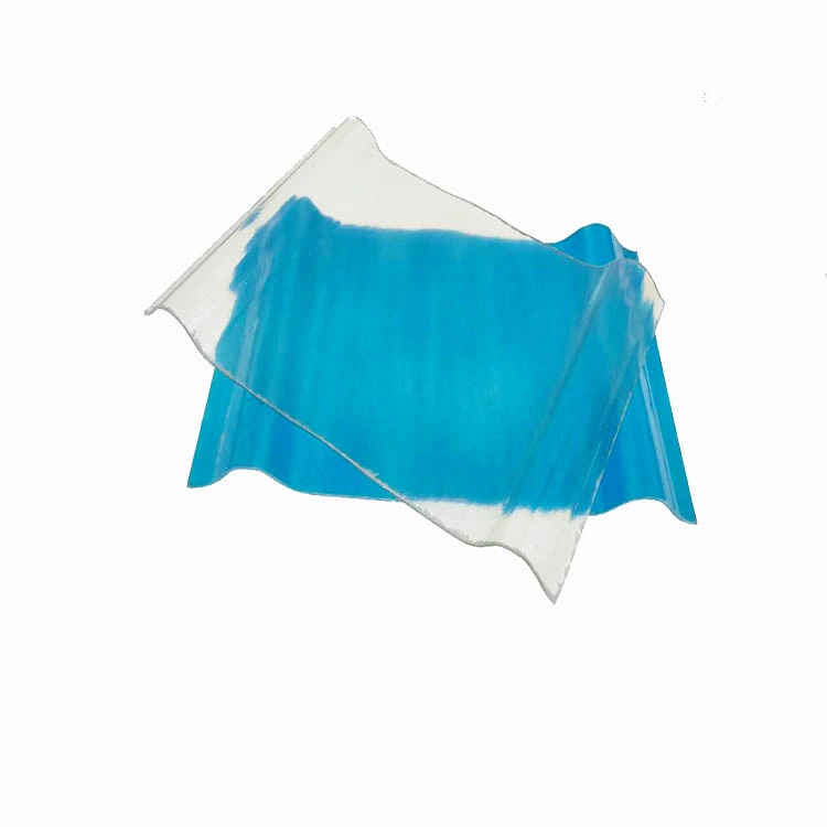 Panneaux de couverture en fibre de verre ondulé transparent fournisseur FRP feuille de plastique pour Lucarnes