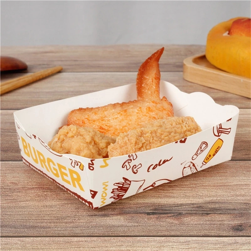 Brown Disposable Burger Cardboard Burgeres Box