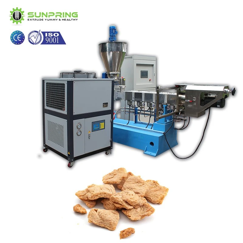 Greatly Admired Tvp Wet Food Machine + Soy Meat Extruder Soya Make Line High Productivity Extruder Soybean + Soy Meat Food Extrusion Machine Soya