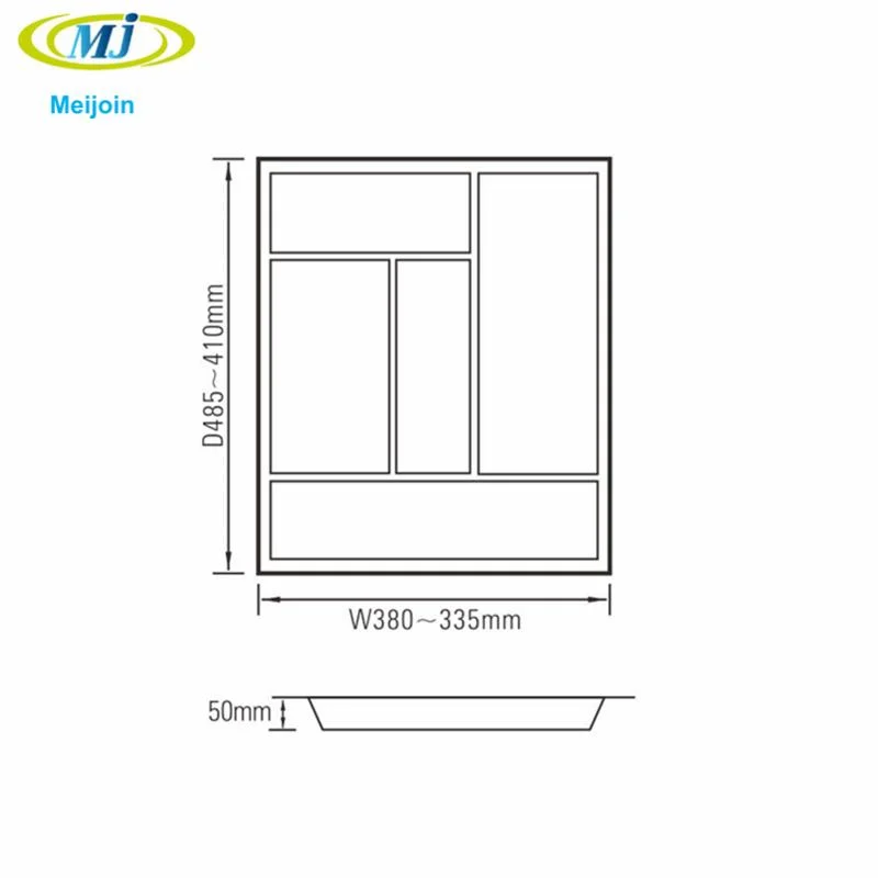 Ящик для хранения прочный качество кухни лоток для столовых приборов вставьте