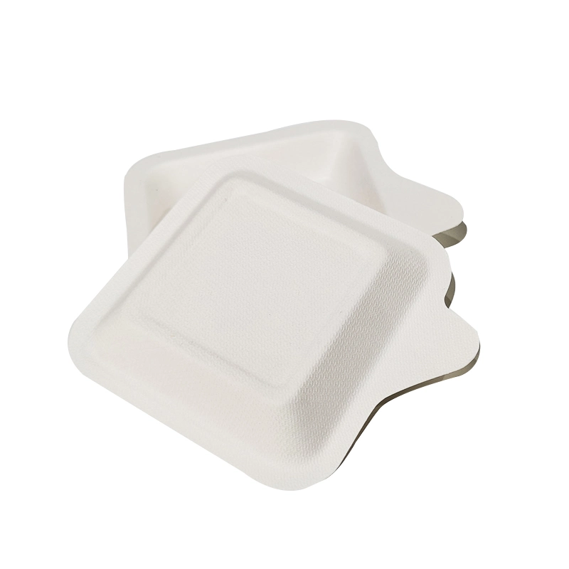 Party Disposable Degradable and Environmentally Friendly Bagasse Tableware 6 7 8 9 10 Inch Disc Paper Plate