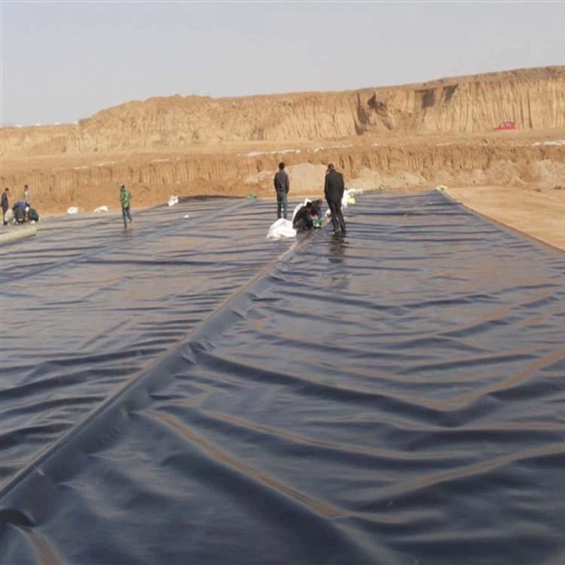 Revestimiento impermeable HDPE Geomembrane Fish Pond Liner Dam