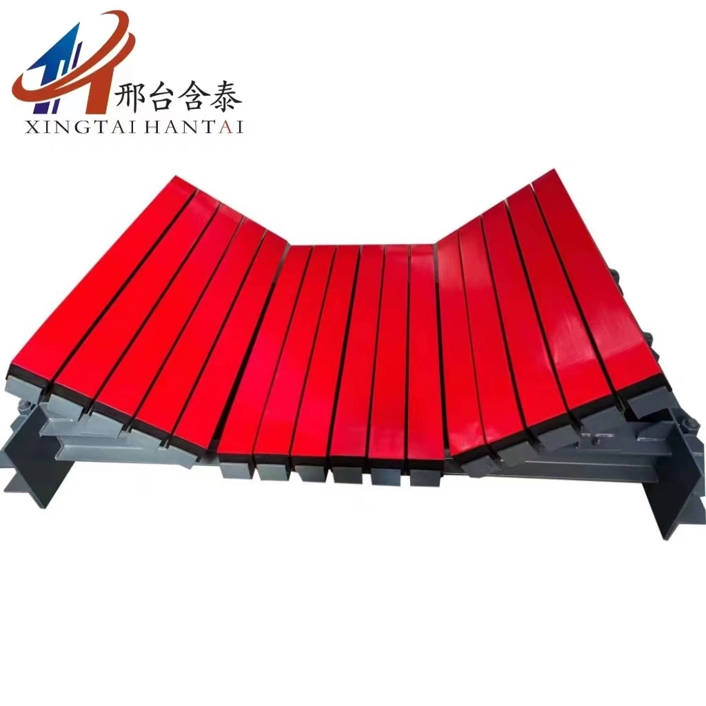 Coal Mining Wear Resistant Adjustable Conveyor Rubber Anti Impact Bar Impact Bed
