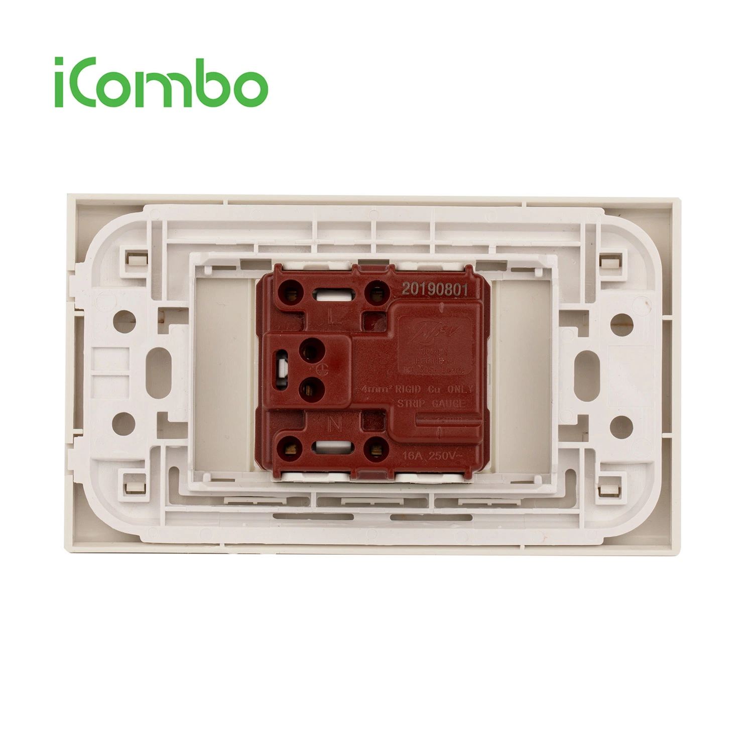 OEM/ODM en la pared de 3 pines de alimentación eléctrica de la Toma de interruptor Multifunción para Tailandia