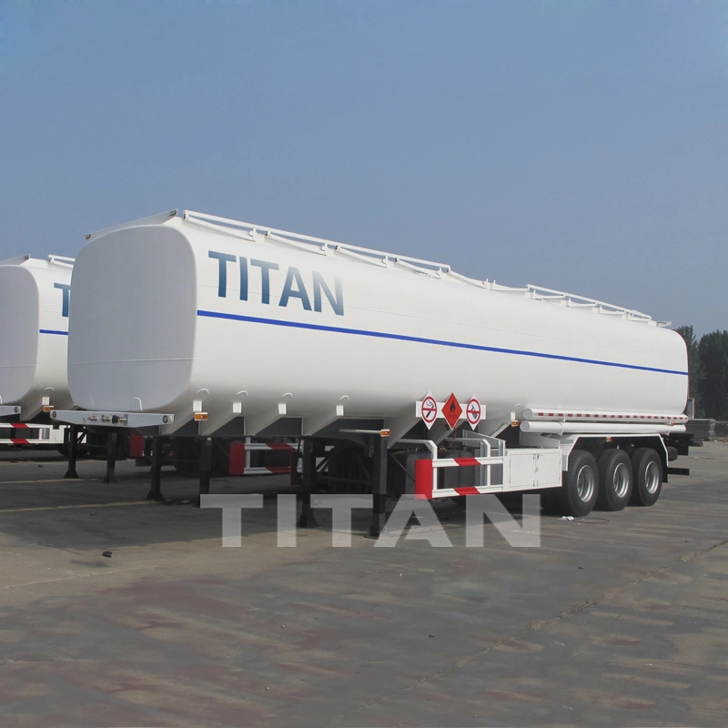 Titan Carbon Steel 60000 Liter Crude Oil Storage Trailer Tank