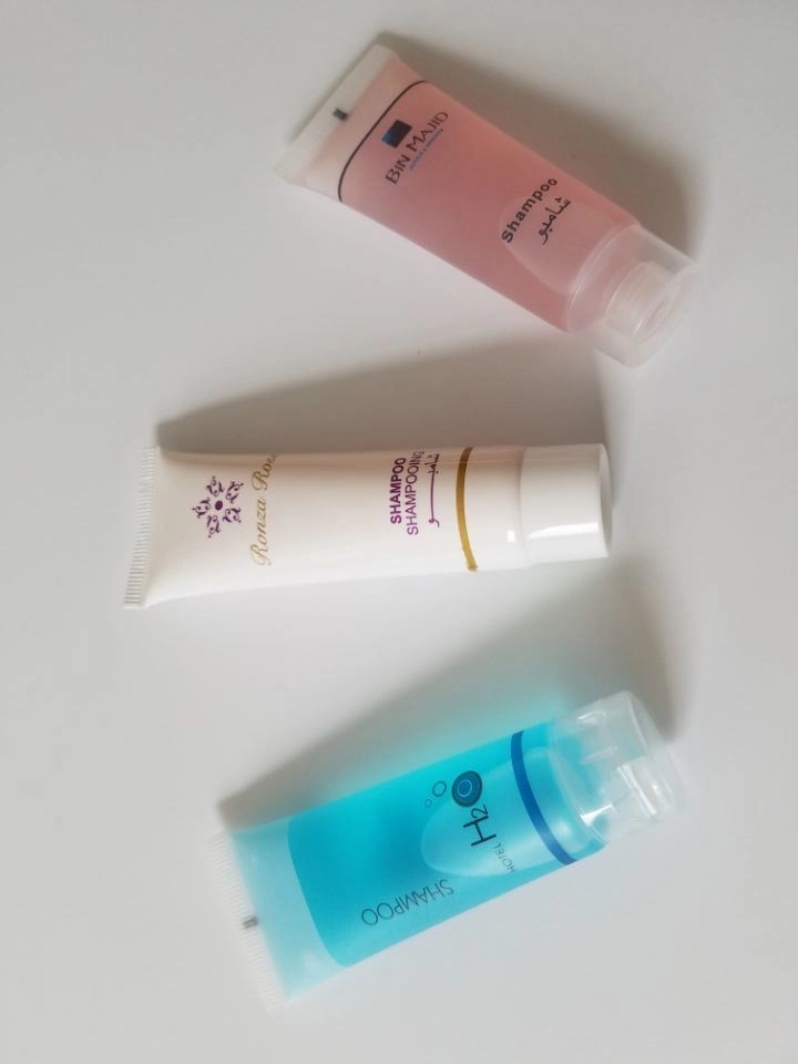 Gel douche personnalisé jetable Hôtel Lotion corps jetable 20ml 25ml 30ml shampooing revitalisant corps Lotion set douche Gel salle de bains de l'hôtel Accessoires