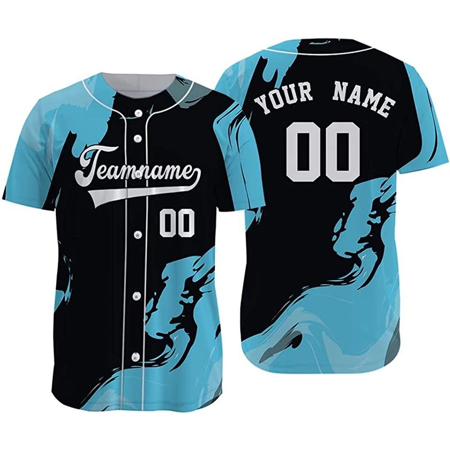 High quality/High cost performance Quick Drying Custom Logo Sublimated Women Baseball Jersey