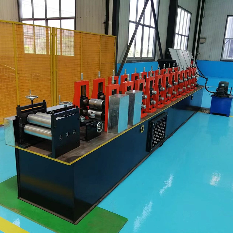 High quality/High cost performance Customized Metal Profile Garage Roller Shutter Door Guide Making Machine Production Line