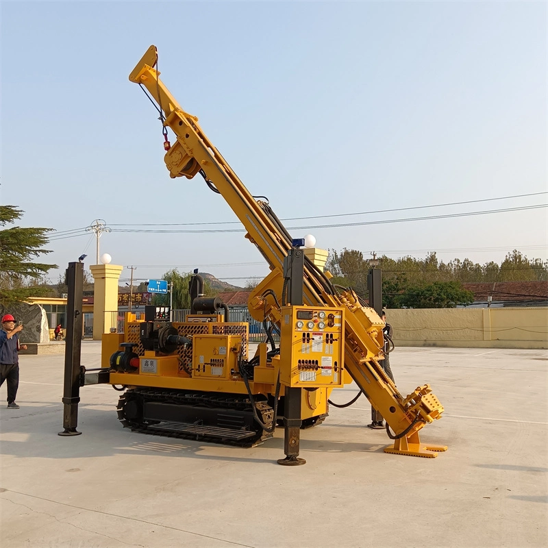 Rock Mine Diamond Crawler Rotary Hydraulic Core Drilling Rig with Factory Price