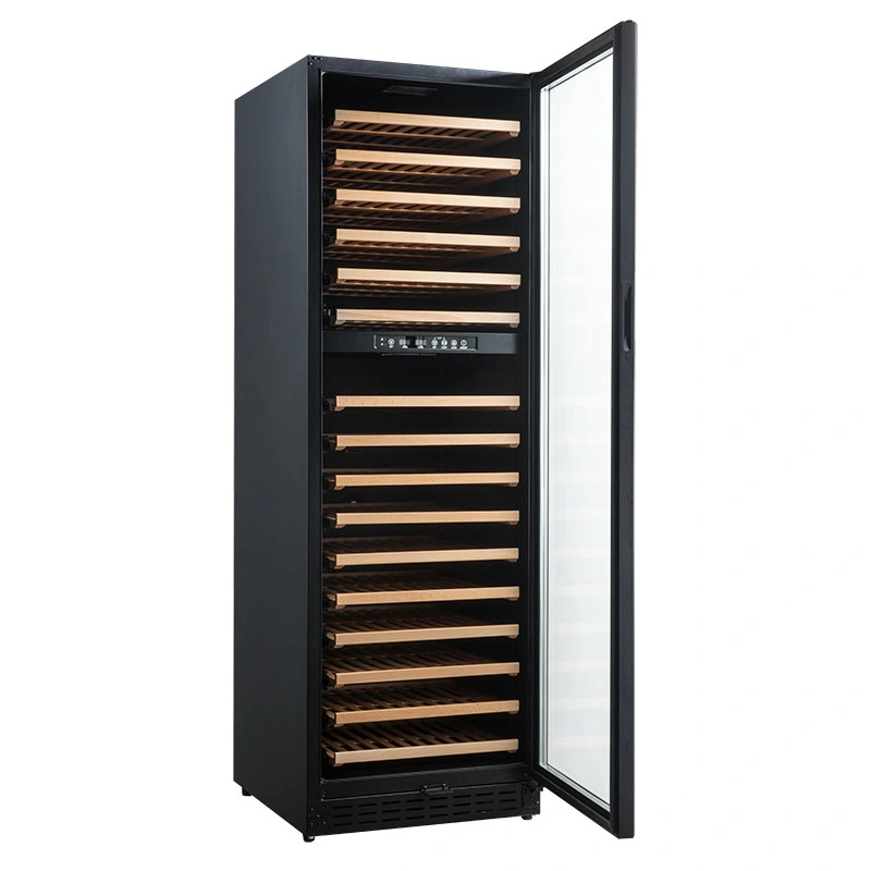 430L Dual Zone Built in Household Use 166 Bottles Wine Cooler