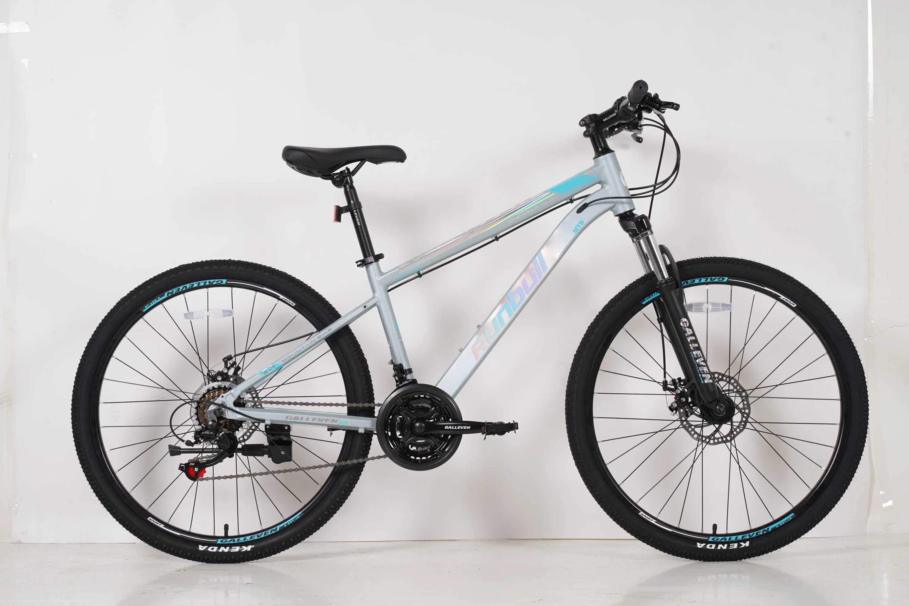 26 Bicicleta de montanha de liga de alumínio Bicicleta com Shimano 21 velocidades Freio a disco