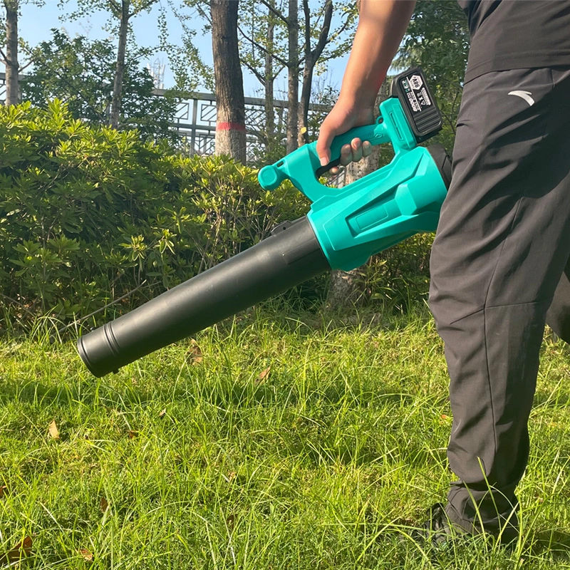 Professional Portable 21V Li-ion 4.0ah Garden Air Leaves Lithium Cordless Electric Leaf Blower