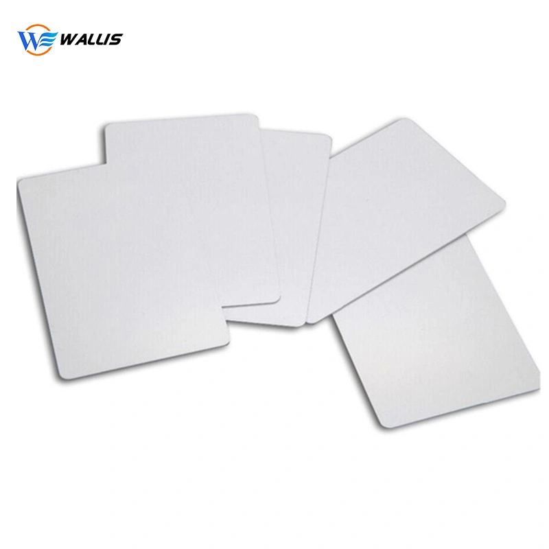 Manufacturing Credit Card Size Blank Plain White Cr80 30mil/Inkjet Printable Transparent Photo PVC RFID Plastic Blank ID Smart Card