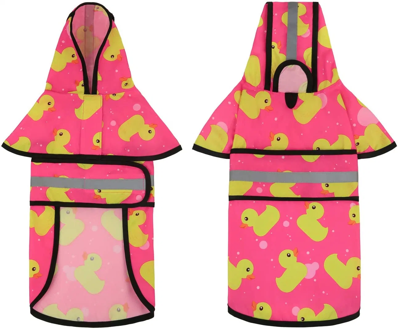 Adjustable Waterproof Wholesale/Supplier Dog Clothes with Custom Designer Pattern Hoodie Raincoat for Doggy Outside Apparel