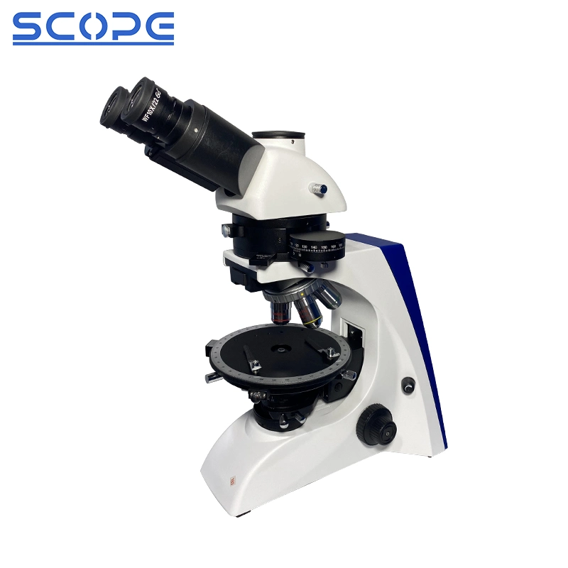 Laboratorio profesional instrumento LED transmisión Geología Bk-Pol Binocular polarizado trinocular Microscopio