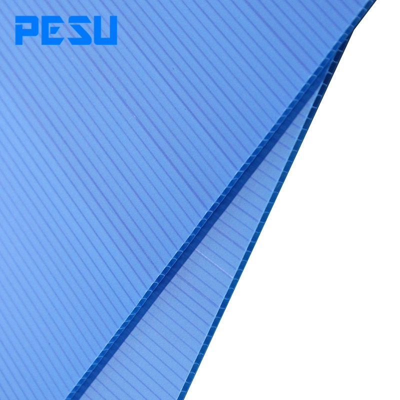 White Plastic Sheeting PP Corrugted Twin Wall Polypropylene Sheet