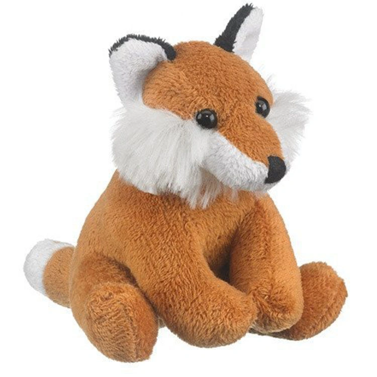 Fox Plush Red Fox Stuffed Animal Model Toy Animal Series Soft Toy