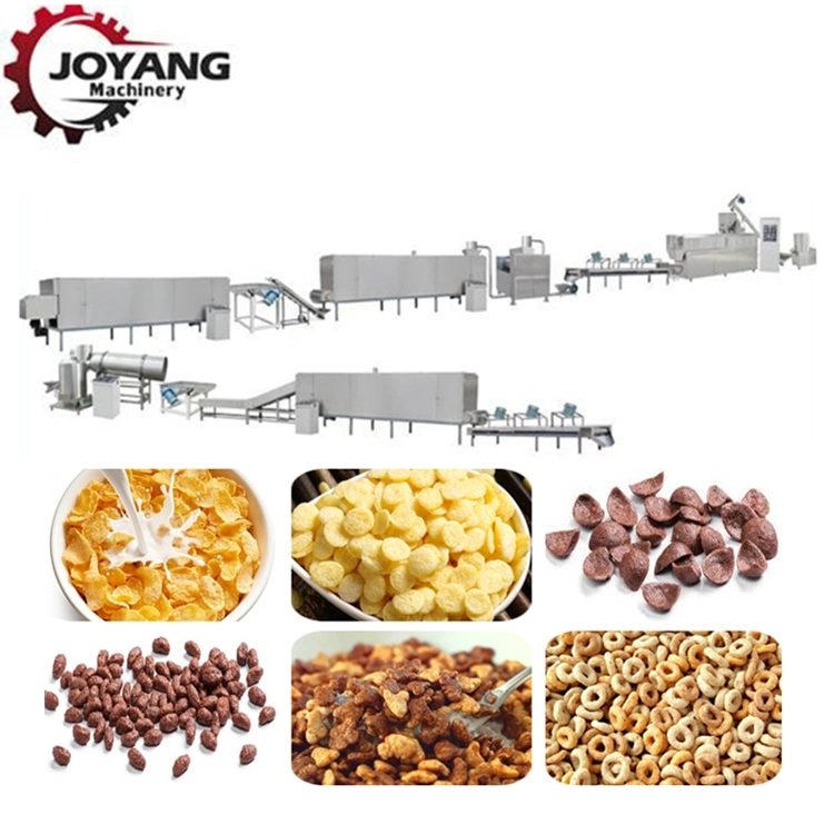 Direct Puffed Snack Machine Corn Cereal Rice Grain Puffs Making Machinery Extruder