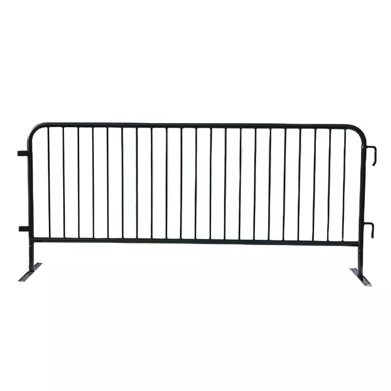 Hot Dipped Galvanized Pedestrian Metal Traffic Crowd Control Portable Mobile Barrier